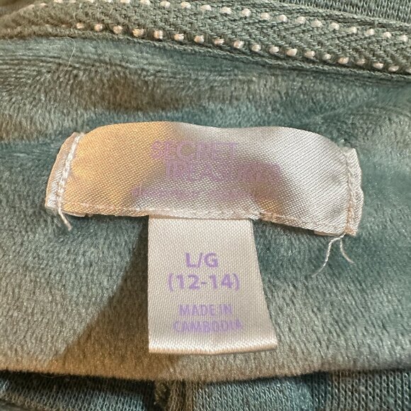 Secret Treasures Womens Henley Long Sleeve Top Size Large Relaxed Fit - Picture 4 of 8